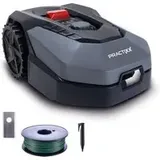 Mähroboter PX-RRM-600Wi Practixx - 600 qm2 | 18cm Schnittbreite | 20-60 mm Schnitthöhe | Regensensor