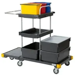 VERMOP Equipe Pre-Wash Reinigungswagen 16641 , Maße: 121 x 57 x 112 cm