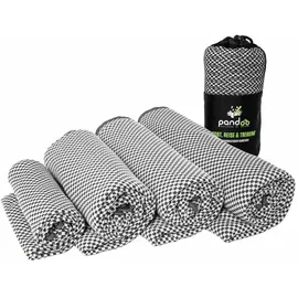 pandoo Badetuch 80 x 160 cm grau