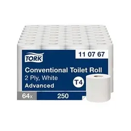 TORK Kleinrollen Toilettenpapier T4 Advanced 2-lagig 8 Rollen