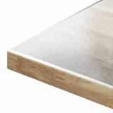 KARAT Tischfolie Imperial Transparent Mattiert mit Abgeschrägter Kante 40 x 100 cm