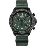 TRASER H3 109463 P67 Officer Chronograph Green Nato 46mm 10ATM - grün -