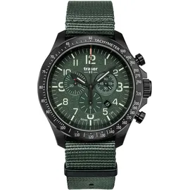 TRASER H3 109463 P67 Officer Chronograph Green Nato 46mm 10ATM - grün -