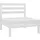 vidaXL 6-tlg. Garten-Lounge-Set Massivholz Kiefer Weiß