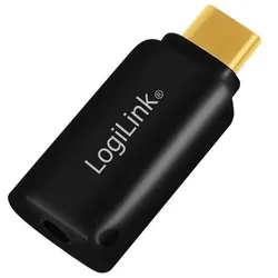 LogiLink USB Adapter USB-CTM zu 3.5 mm Klinke Plug & Play für Headsets mit Mikrofon