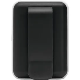 TechniSat DIGITRADIO mobil 2 – Portables DAB+/FM Mini-Radio mit integriertem Akku (wiederaufladbares Taschenradio, Schwarz, Weiß