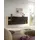 Möbel Boss xonox.home – Wohnkombination The One 176x97x34 cm Artisan Oak Basalt – Wandkombination mit 4 Klappen – 10 Fächer bieten reichlich Stauraum - EIN natürliches Design mit modernem Basalt-Ton