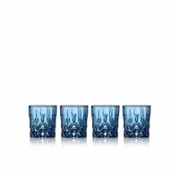 Lyngby Glas Messglas, Sorrento Schnapsgläser 40 ml Blau