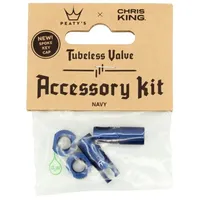 Peaty ́s Peaty's Chris King (MK2) Ventilkappe Zubehör Kit navy