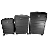 NICOMAR Koffer-Set 3-tlg. schwarz