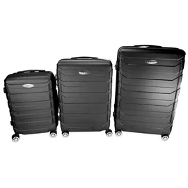 NICOMAR Koffer-Set 3-tlg. schwarz