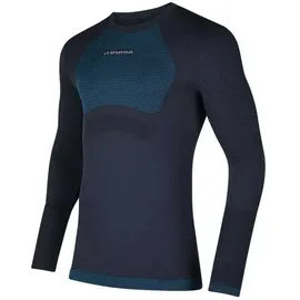 La Sportiva Synth Light Langarm-baselayer Storm Blue / Electric Blue S