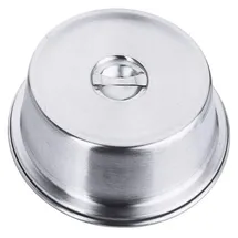 Contacto Tellerglocke, konische Form für Teller bis 23,5 cm matt, mit Steggriff