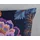 PURE luxury collection Sharira Gezeichnete Blume Blau 135 x 200 cm + 2 x 80 x 80 cm
