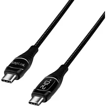 Logilink USB-C 2 m Schwarz