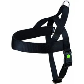Kerbl Pet Miami Plus Geschirr 80-100cm Halsriemen: 58cm/50mm, schwarz