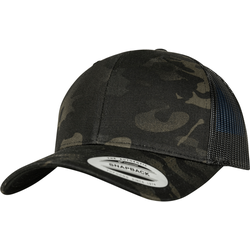 Flexfit Retro Trucker Multicam® Cap, black multicam
