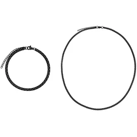 Steel_art Set Vetus schwarz / Edelstahl