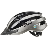 LIVALL MT1 Neo - Smarter Fahrradhelm mit LED-Lichtsystem, SOS-Alarm System, Multimedia Einheit & Freisprecheinrichtung in schwarz anthrazit Größe 58-62cm L