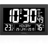 Technoline WS 8017 24,4 cm schwarz