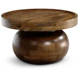 KADIMA DESIGN Braun Mangoholz 50 x 50 x 30 cm