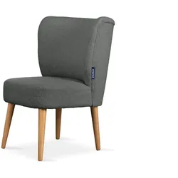 KONSIMO Sessel  Appa , grau , Maße (cm): B: 63 H: 89