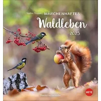 Heye Vadim Trunov: Märchenhaftes Waldleben Postkartenkalender 2025