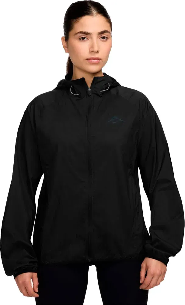 Nike Damen Trail Repel-Laufjacke schwarz