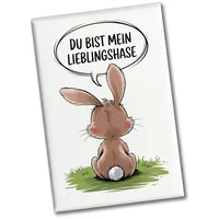 Speecheese Du bist Mein Lieblingshase Souvenir Magnet für Kühlschrank