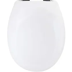 WC Sitz Premium mit Absenkautomatik weiss antibakteriell Toilette Bad