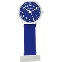 Ravel - Lebendige Silikon-Krankenschwestern-Armbanduhr – Analog Quarz – R1107, Persisches Blau