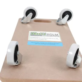 Trutzholm 4er Set Transportroller Soft Wheel Indoor MDF Platte 200 kg