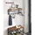 VASAGLE Wandgarderobe LCR12BX braun Metall 5 Haken 66,0 x 27,0 cm