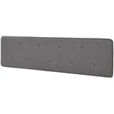 [en.casa] Kopfteil Tokke 140x52 cm Grau [en.casa]