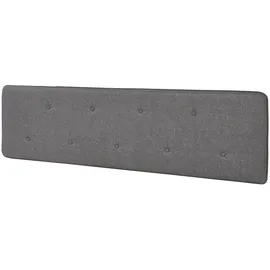 [en.casa] Kopfteil Tokke 140x52 cm Grau [en.casa]