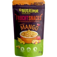NutriPur Trockenfrüchte Mangostücke, gefriergetrocknet, 25g