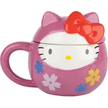 KONIX Hello Kitty 3D Becher 0,32 l Rosa 2 St.