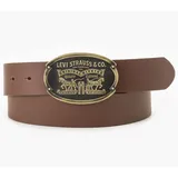 Levi's Levi's® Billy Plaque Belt«, mit markanter Koppelschließe braun