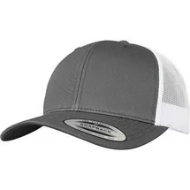 Flexfit Retro Trucker Cap darkgrey/white Erwachsene
