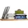 Akord Wandregal 60 x 3,2 x 20 cm Braun