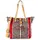 Campomaggi Shopper Canvas Red/Black/White