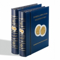 Münzalbum Classic-OPTIMA, Europas 2-Euro-Gedenkmünzen inkl. Schutzkassette, blau