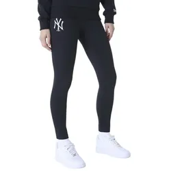 New Era Cap MLB NY Yankees - Freizeit Leggings - Damen - Black - XS
