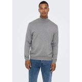 ONLY & SONS Herren Pullover ONSWYLER LIFE ROLL NECK KNIT«, Gr. XL