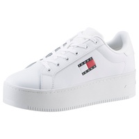 Tommy Jeans "TJW FLATFORM ESS" Gr. 41 weiß Damen Schuhe Sneaker