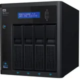 WD My Cloud Pro Series PR4100 56 TB (4-bay NAS, 1,6-GHz-Quad-Core-Prozessor mit 4GB DDR3L Arbeitsspeicher, RAID 0, 1, 5, 10, JBOD und Spanning, Backup-Optionen)