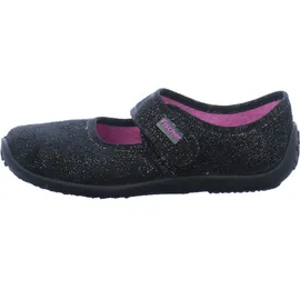 Fischer Hausschuhe in schwarz | Gr.: 38