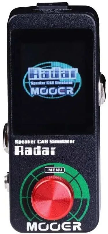 Mooer Radar Speaker CAB Simulator - Speaker-Simulation