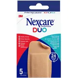 Nexcare Duo MAXI Pflaster 5,10 x 10,20 cm beige 5 St.