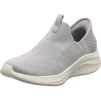 SKECHERS Ultra Flex 3.0 - Smooth Step light grey knit jersey trim 39